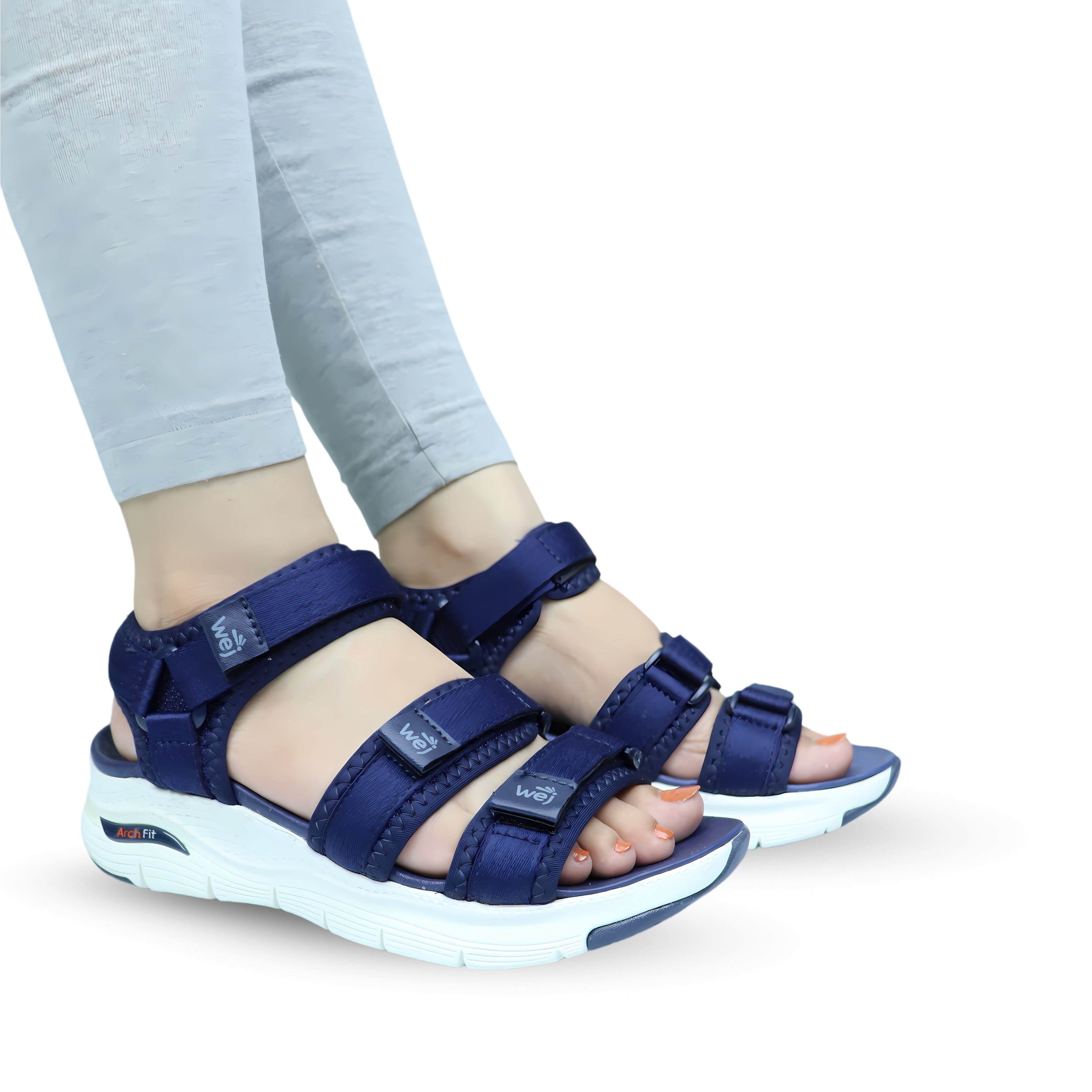 ComfyStride Ladies Sporty Sandals / 7002347 Navy