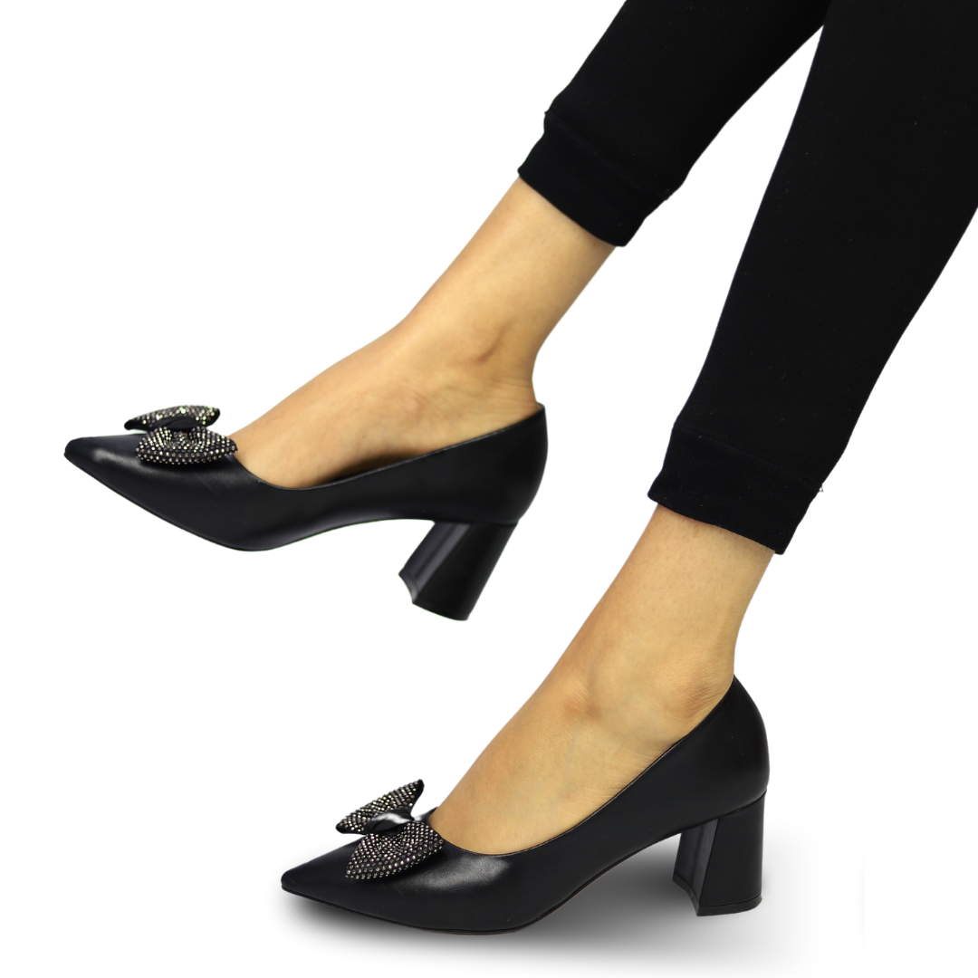 Black Formal Court Shoes / 8108137