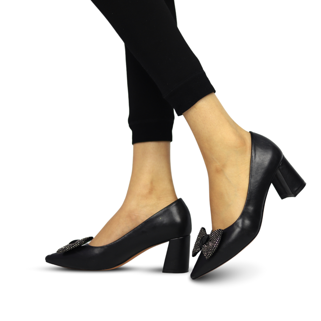 Black Formal Court Shoes / 8108137