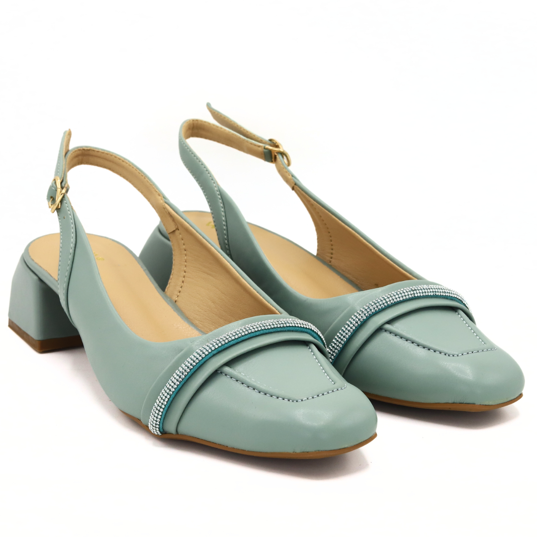 Mint SlingBack Block heel- 810297