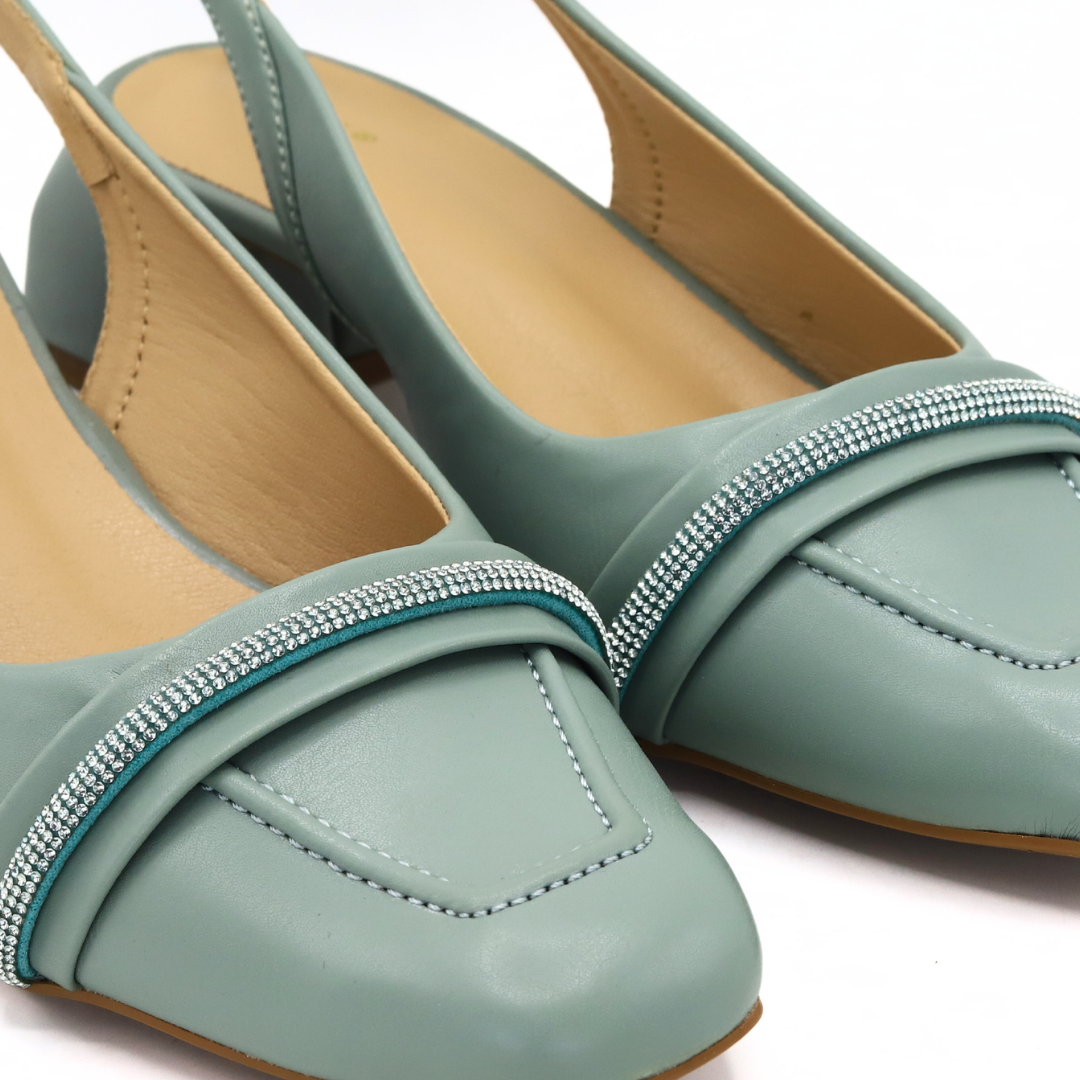 Mint SlingBack Block heel- 810297