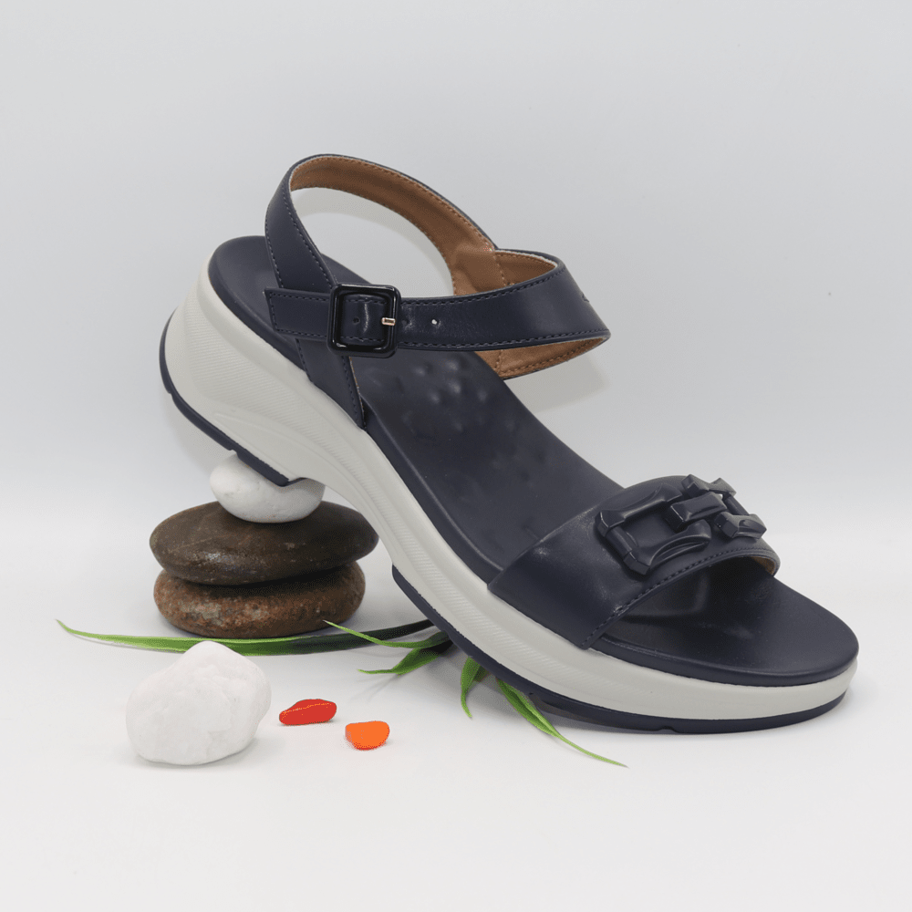 Navy Blue Summer Sandal / 8002214