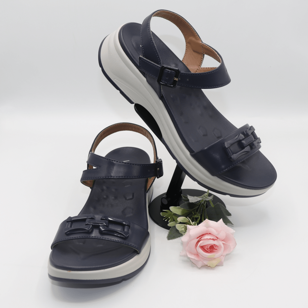 Navy Blue Summer Sandal / 8002214