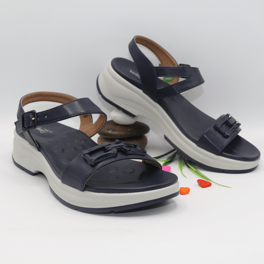 Navy Blue Summer Sandal / 8002214