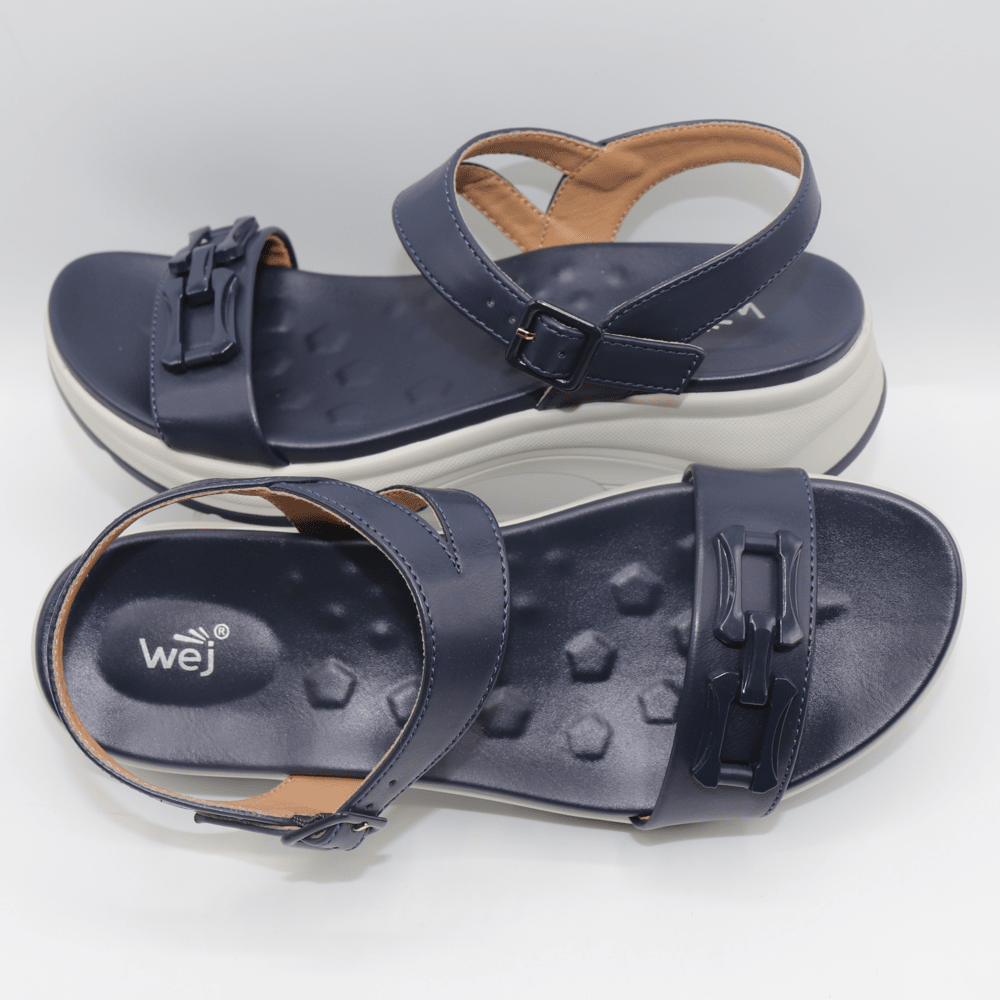 Navy Blue Summer Sandal / 8002214